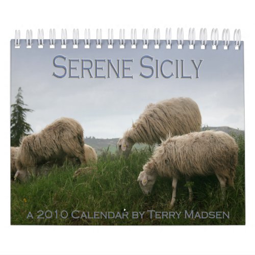 Serene Sicily 2010 Calendar