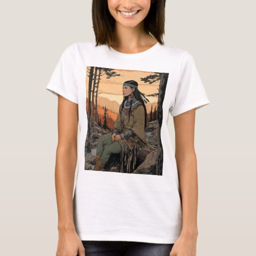 Serene Silence Embrace the Mystery Double_Sided T_Shirt