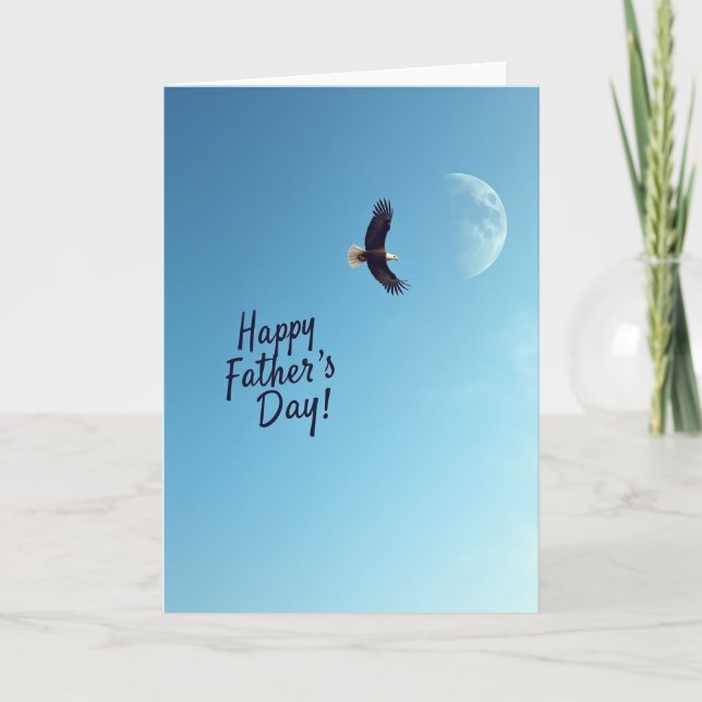 Serene Sky Fathers Day Card (Front)