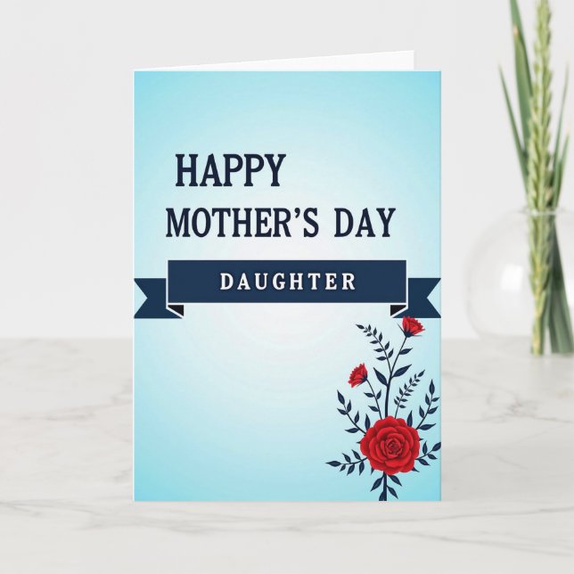 Serene Sky Mothers Day Card (Front)