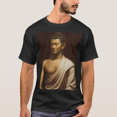 Serene Spirit _ BUDDHA  T_Shirt