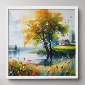 Serene Summer: Landscape - Peel And Stick Photo Tile