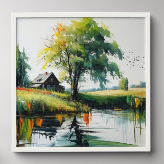 Serene Summer: Landscape - Peel And Stick Photo Tile