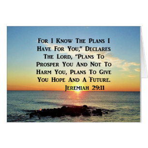 SERENE SUNRISE JEREMIAH 29:11 SCRIPTURE DESIGN CARDS