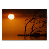 Serene Sunset Card (Front Horizontal)