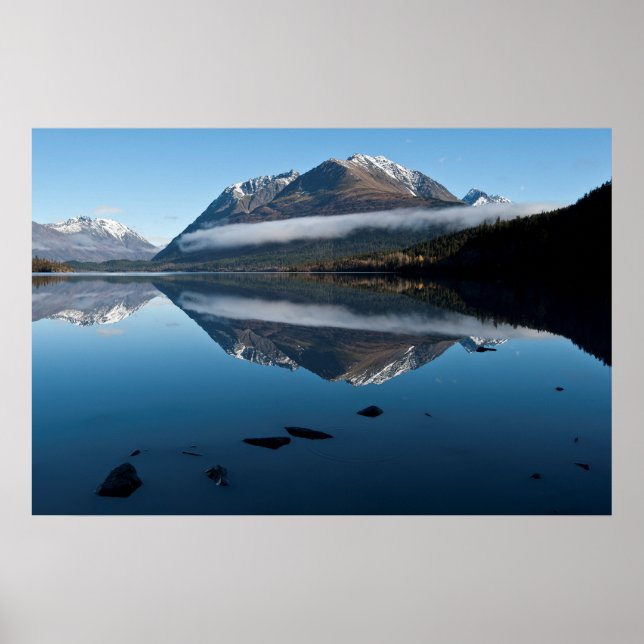 Serene Trail Lake Poster (Front)