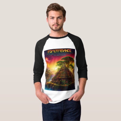 Serene Tree Temple Art _ Spiritual Nature T_Shart T_Shirt