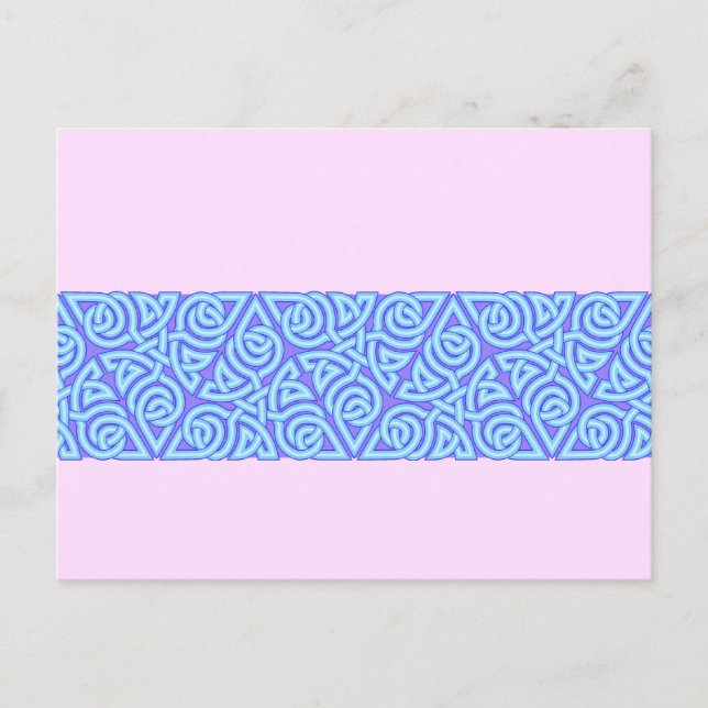 Serene Triangle Knot Band Postcard (Front)
