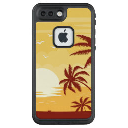 Serene Tropical Sunset & Palm Trees | Phone Case