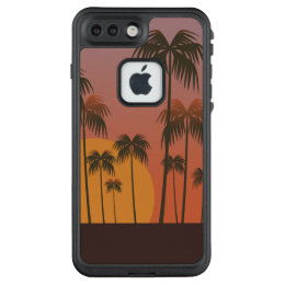 Serene Tropical Sunset & Palm Trees | Phone Case