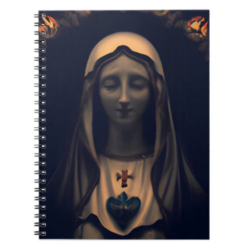 Serene Virgin Mary Notebook