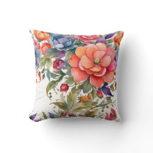 Serene Watercolor Floral Pattern Design