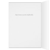 Serene Waterfall in Blue and Green Cards (Inside (Left))