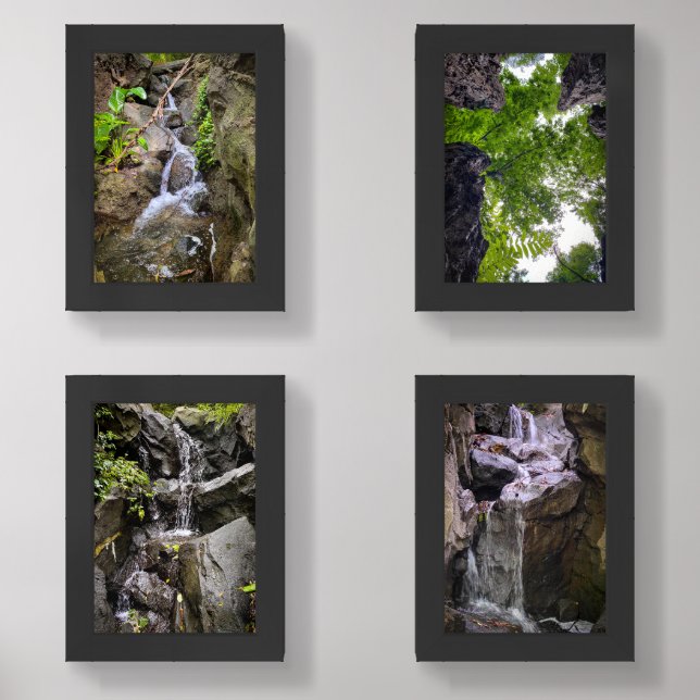 Serene Waterfall Wall Art Sets (Front)
