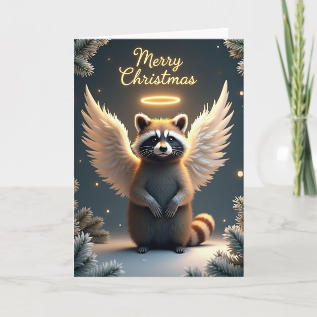 Serene Winter Creature Card (Front)
