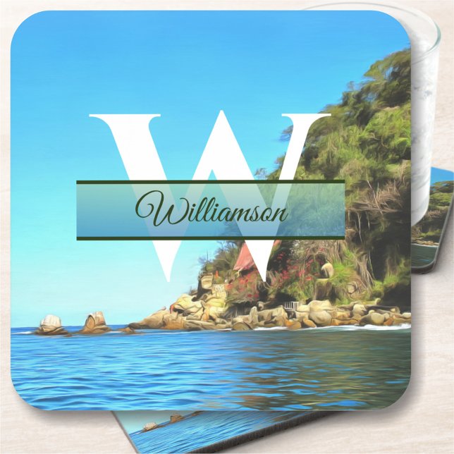 Serene Yelapa 0758 Beverage Coaster (Creator Uploaded)