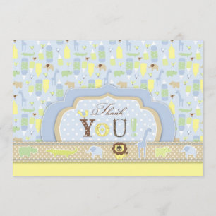 Serengeti Baby TY Card 2