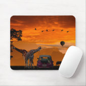 Serengeti  mouse pad (With Mouse)