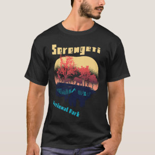 Serengeti National Park Africa Safari Elephant Big T-Shirt