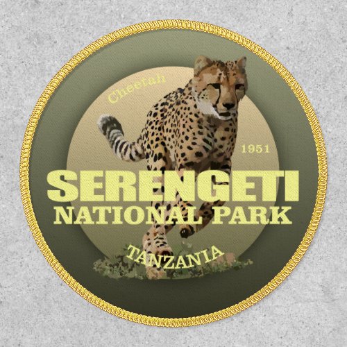 Serengeti National Park Cheetah WT  Patch
