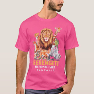 Serengeti National Park Tanzania Souvenir Hiking C T-Shirt