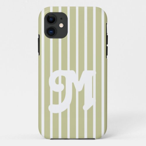 Serengeti Safari Stripe iPhone 11 Case