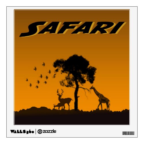 Serengeti Safari Wall Sticker