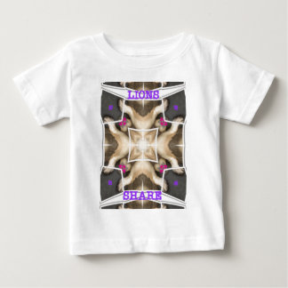 Serengeti Splendor: Vibrant Animal Hide Artistry Baby T-Shirt