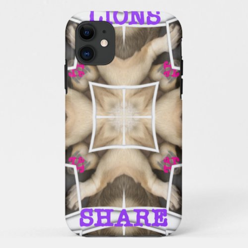 Serengeti Splendor Vibrant Animal Hide Artistry iPhone 11 Case