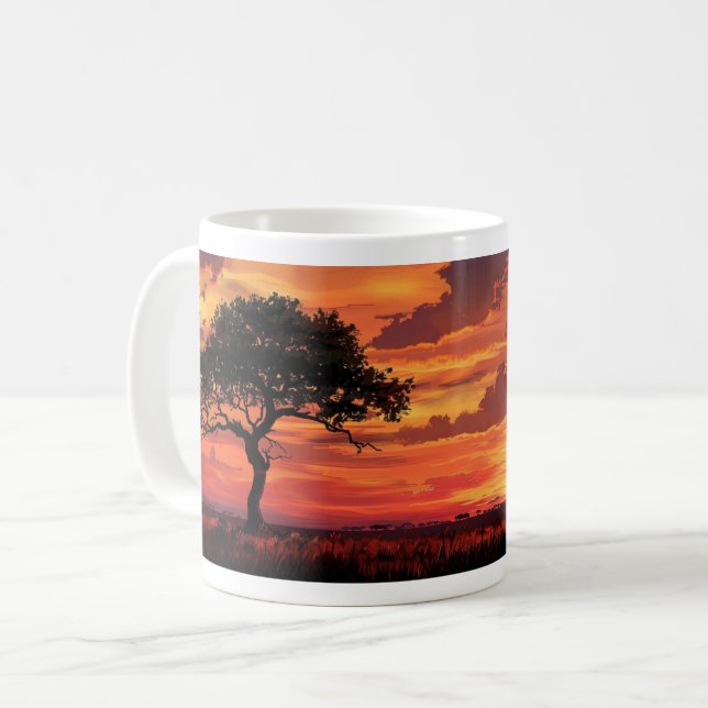Serengeti Tranquil Coffee Mug (Front Left)