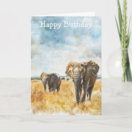 Serengetti Elephants