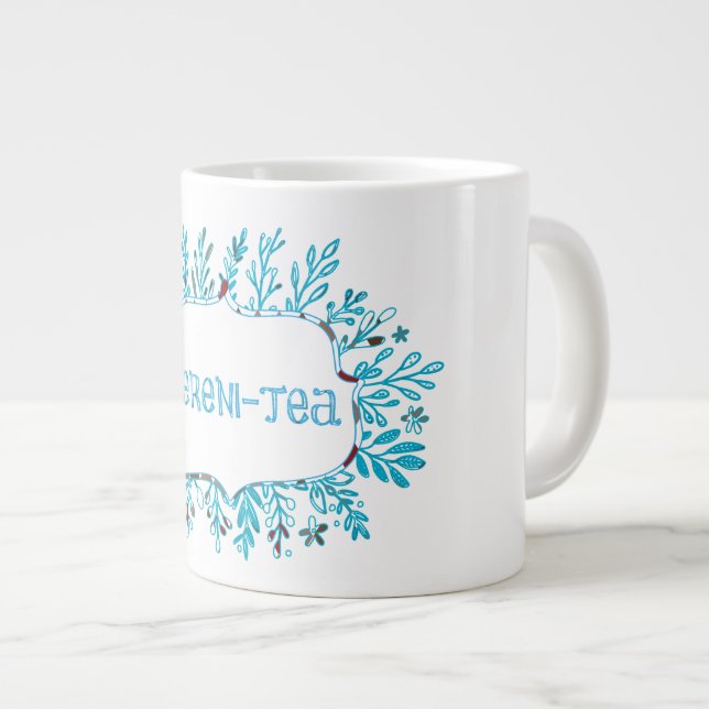 SERENI-TEA GIANT COFFEE MUG (Front Right)
