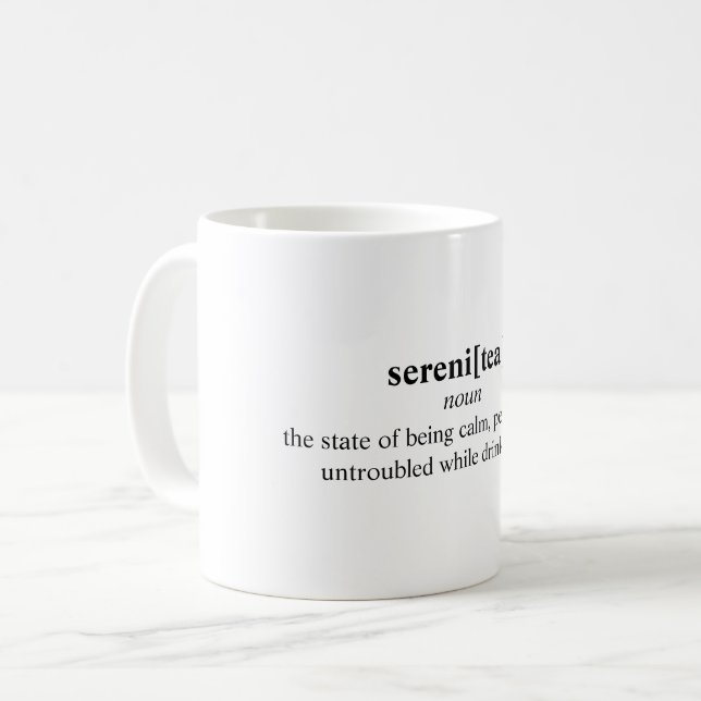 Sereni(tea) Mug (Front Left)