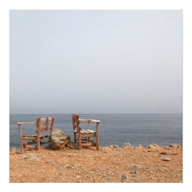 Serenity A View of the Sea of Crete Photo Print (Front)
