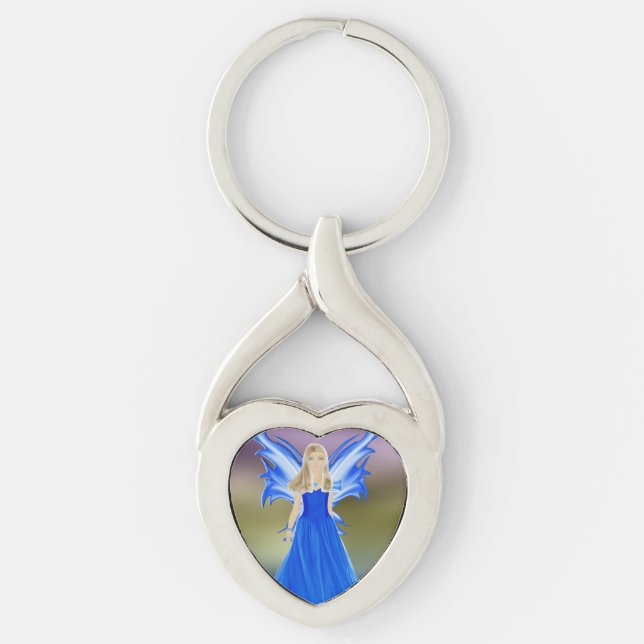 Serenity Angel Keychain (Front)