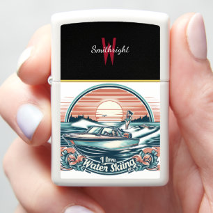 Serenity at Sea: Woman's Stand Zippo Lighter