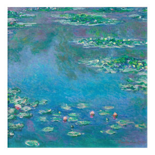 Serenity Awaits: Water Lilies Acrylic Print