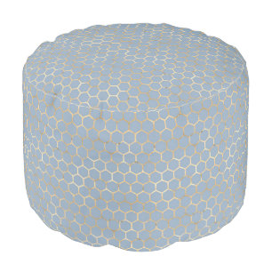 Serenity Bee Series Design 7 Pouf