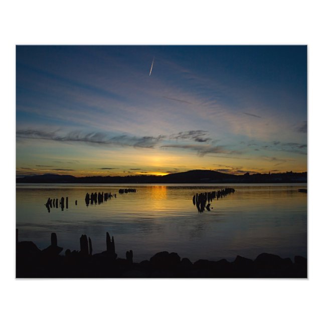 Serenity Below Landscape Photo Print (Front)