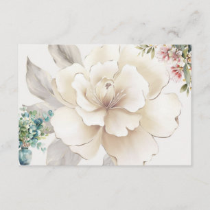 Serenity Blank Recipe Card