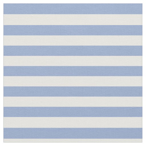 Serenity Blue & White Striped Fabric