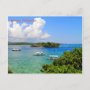 Serenity can be found in the beach postcard