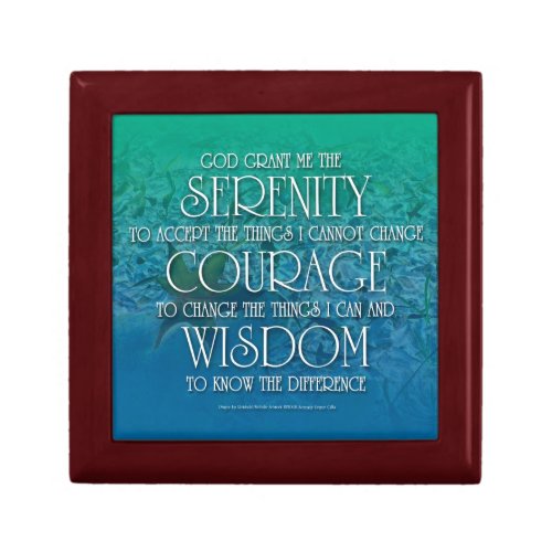 Serenity Courage Wisdom Gift Box