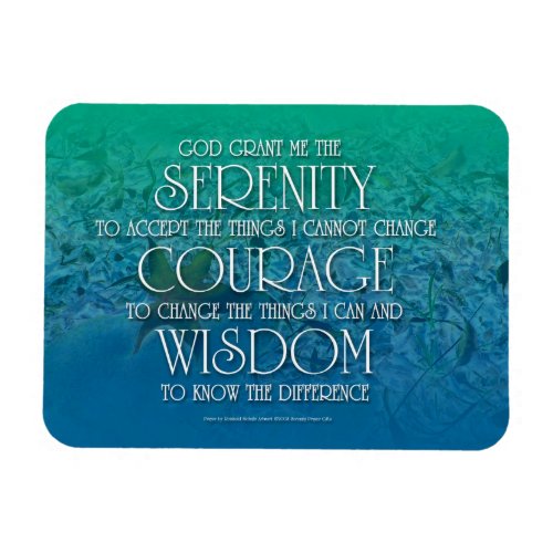 Serenity Courage Wisdom Magnet