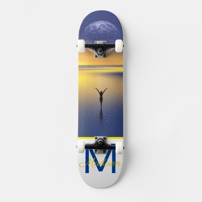 Serenity Earth Skateboard (Front)