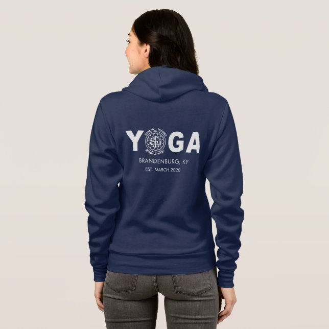 Serenity Fitness T-Shirt Hoodie (Back Full)