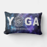 Serenity Fitness Throw Pillow at Zazzle