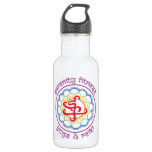 Serenity Fitness Water Bottle at Zazzle