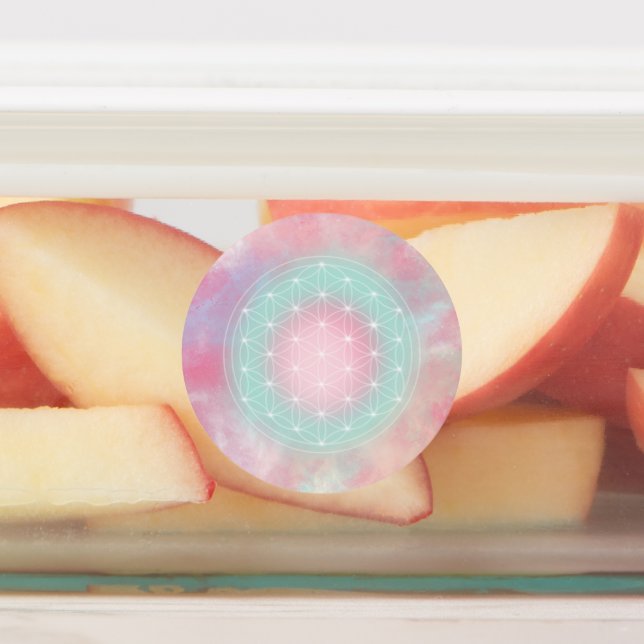 serenity flower of life kids' labels (Affixed)