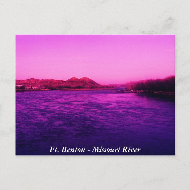 Serenity, Ft. Benton - Missouri River Postcard (Front)